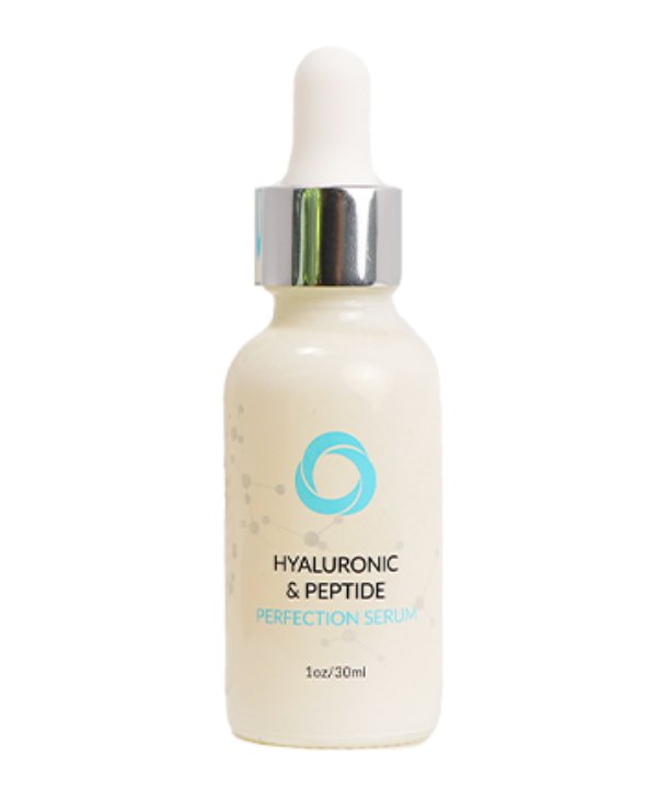 Hyaluronic and peptide perfection serum